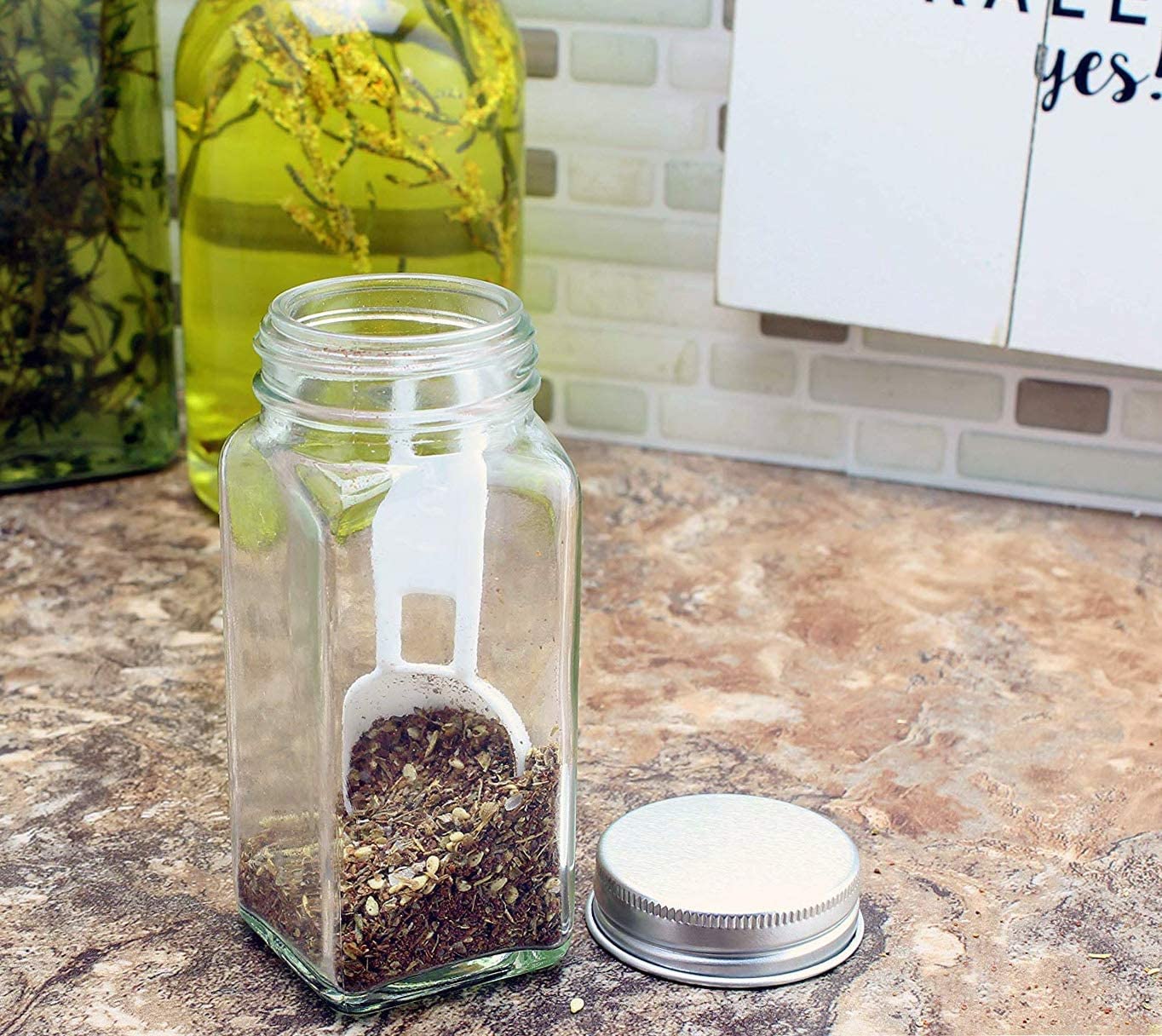 Cornucopia Brands teaspoons bulk 24-pack saves space in your spice cabinet.