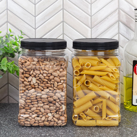 Cornucopia Brands three-pack canisters provide clear visibility for ingredients.
