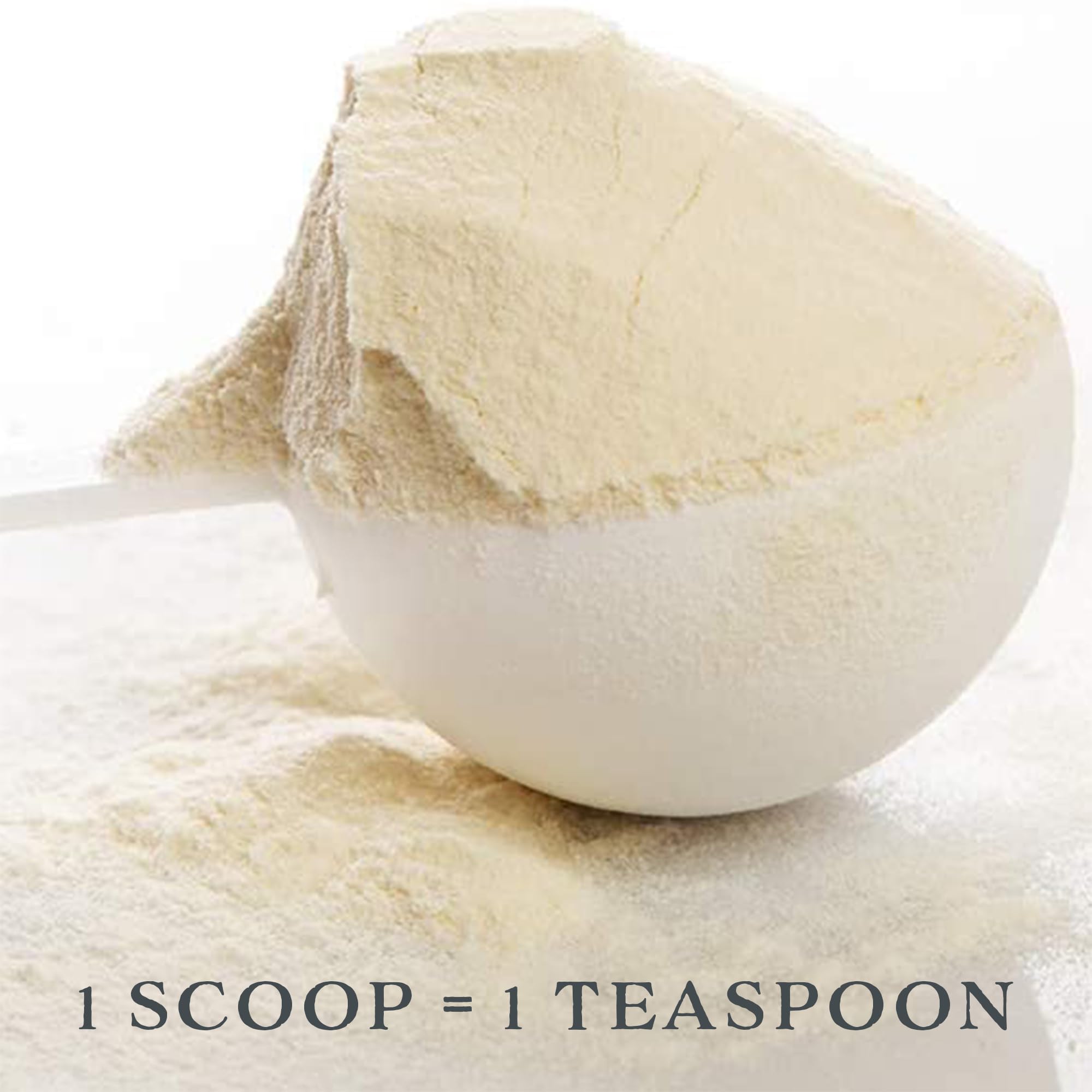 Cornucopia Brands three-point-two-inch-long spoons provide precise 5 ml portions.