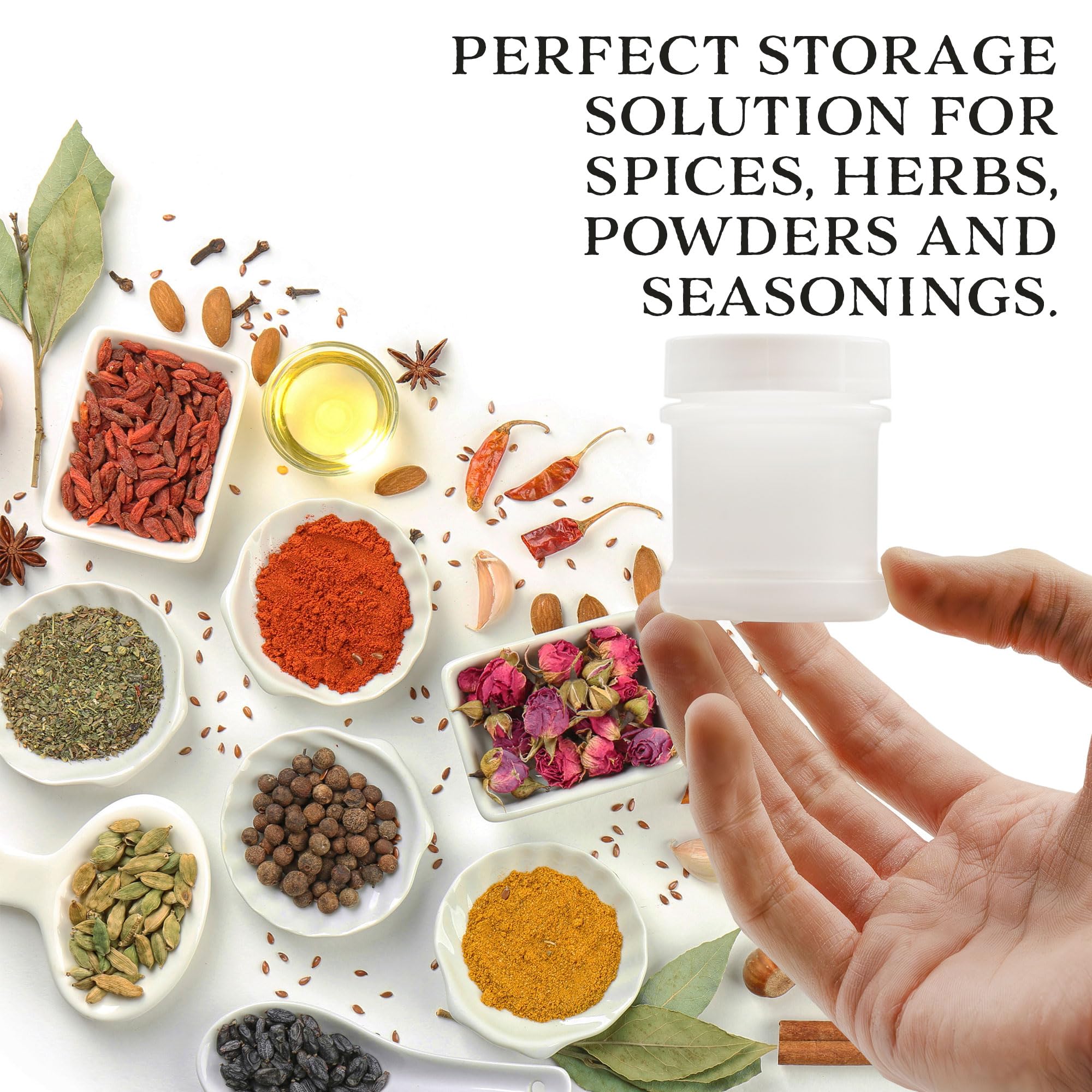 Cornucopia Brands travel kit spice jars ideal for RVs and camping
