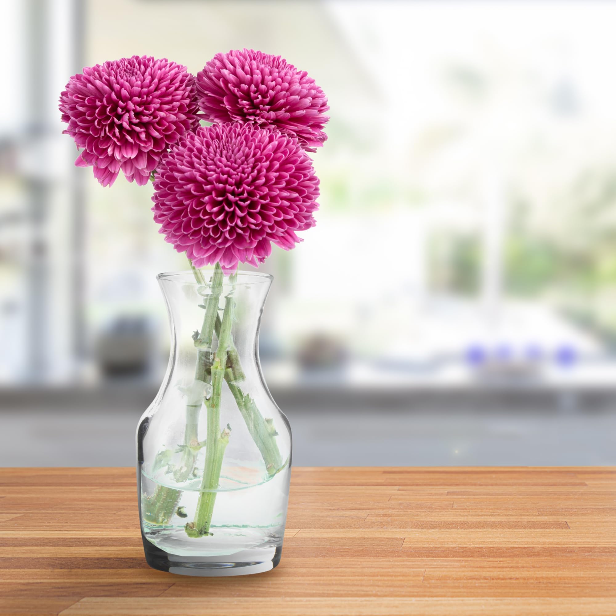 Cornucopia Brands wedding centerpiece mini carafe used for tables.