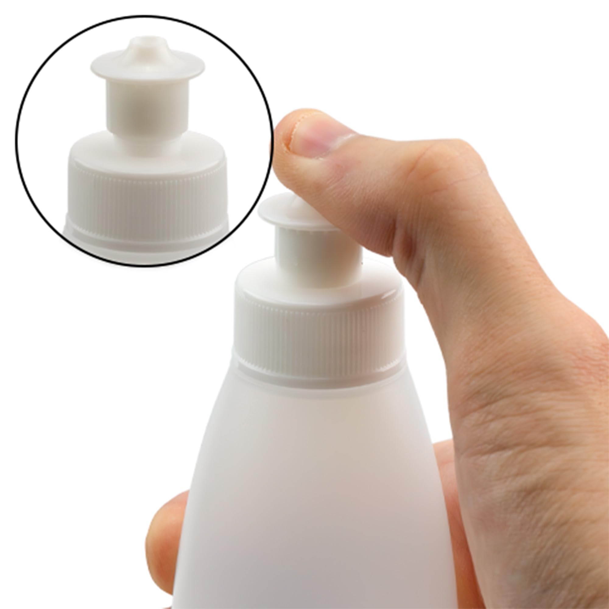 Cornucopia hand soap or shampoo bottle for bathroom or utility area