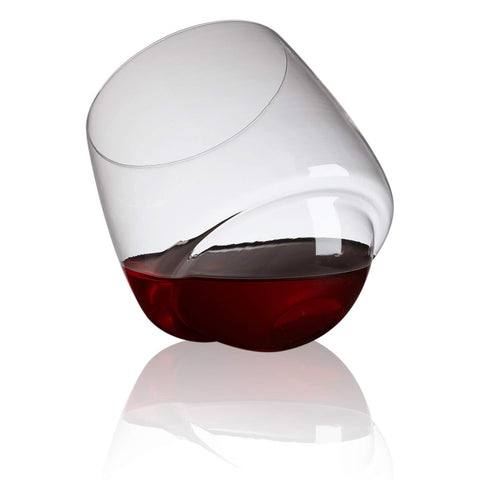 Cortunex glass with comfortable hand-grip for easy sipping