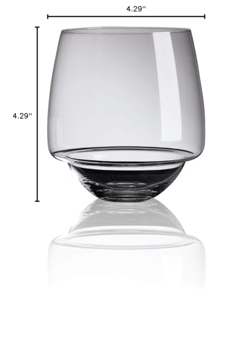 Cortunex lightweight yet rigid wine glass for balanced handling