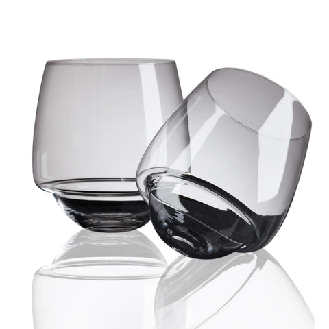 Cortunex spill-proof wine glass with rolled base for stability during gatherings
