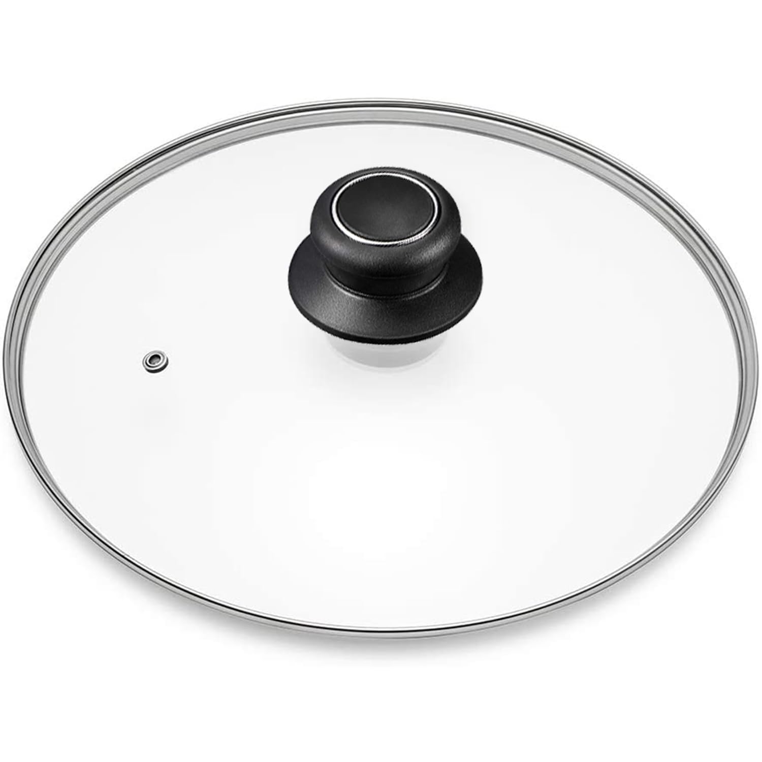 CORYTAO 11-inch pan lid with tempered glass for safe visibility during cooking