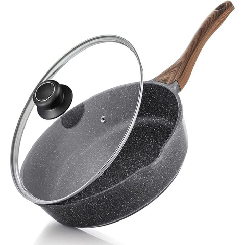 CORYTAO dishwasher-safe lid is easy to clean after cooking