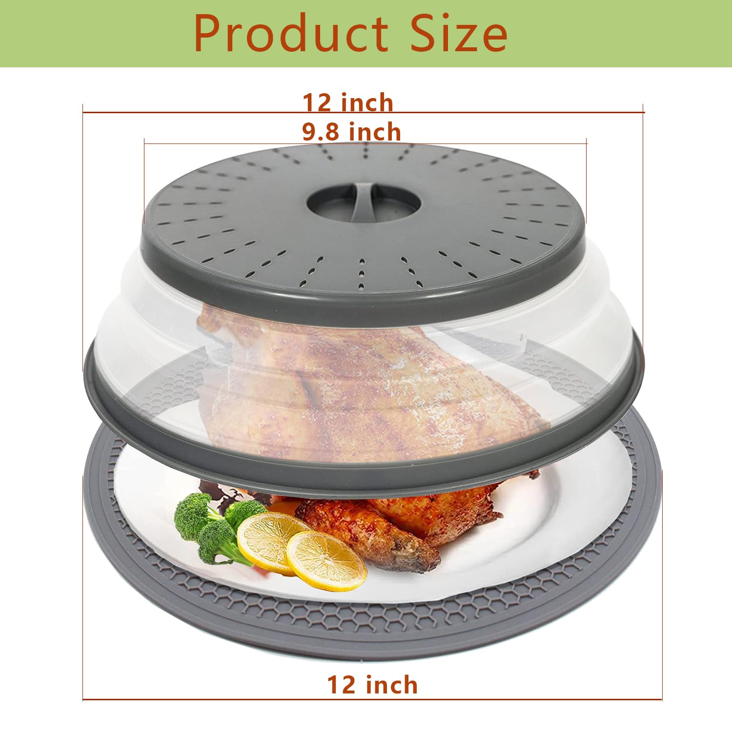 CORYTAO silicone mat acts as trivet and hot pad for safe handling