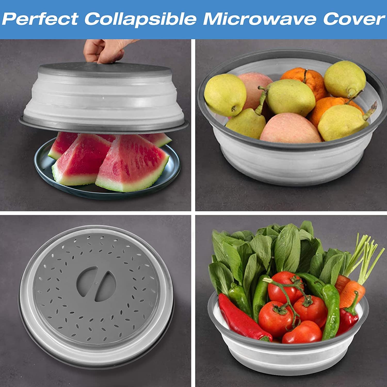 CORYTAO round kitchen mat doubles as drying and placemat