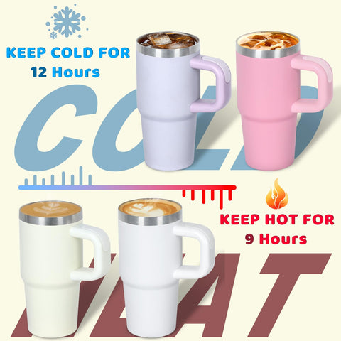 Cosictic 14oz double-wall insulated tumbler keeps drinks at the right temperature