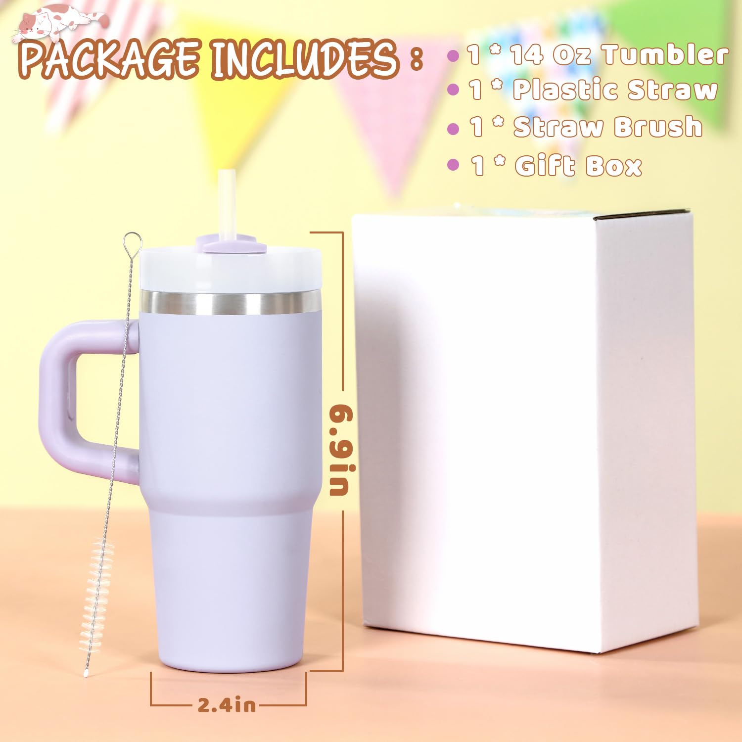 Cosictic tumbler makes a practical gift with color options