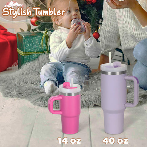 Cosictic nine-color options let kids choose a favorite tumbler.