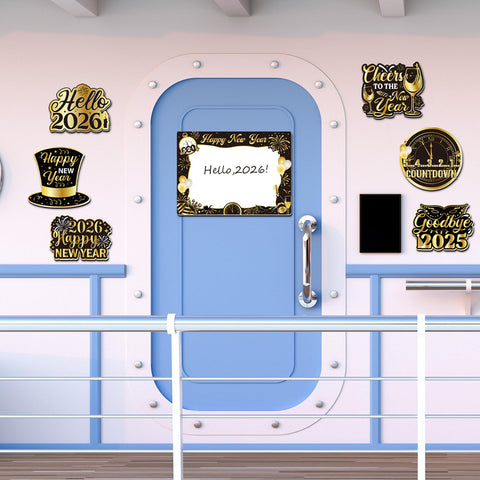 Cosmisun dry erase panel magnet lets you write names and wishes.