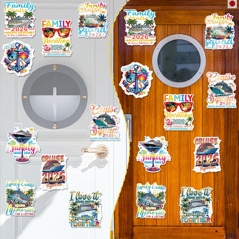 Cosmisun cabin-sign magnet helps guests locate your room quickly on crowded ships