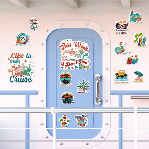 Cosmisun palm tree life buoy magnet brings nautical charm to surfaces
