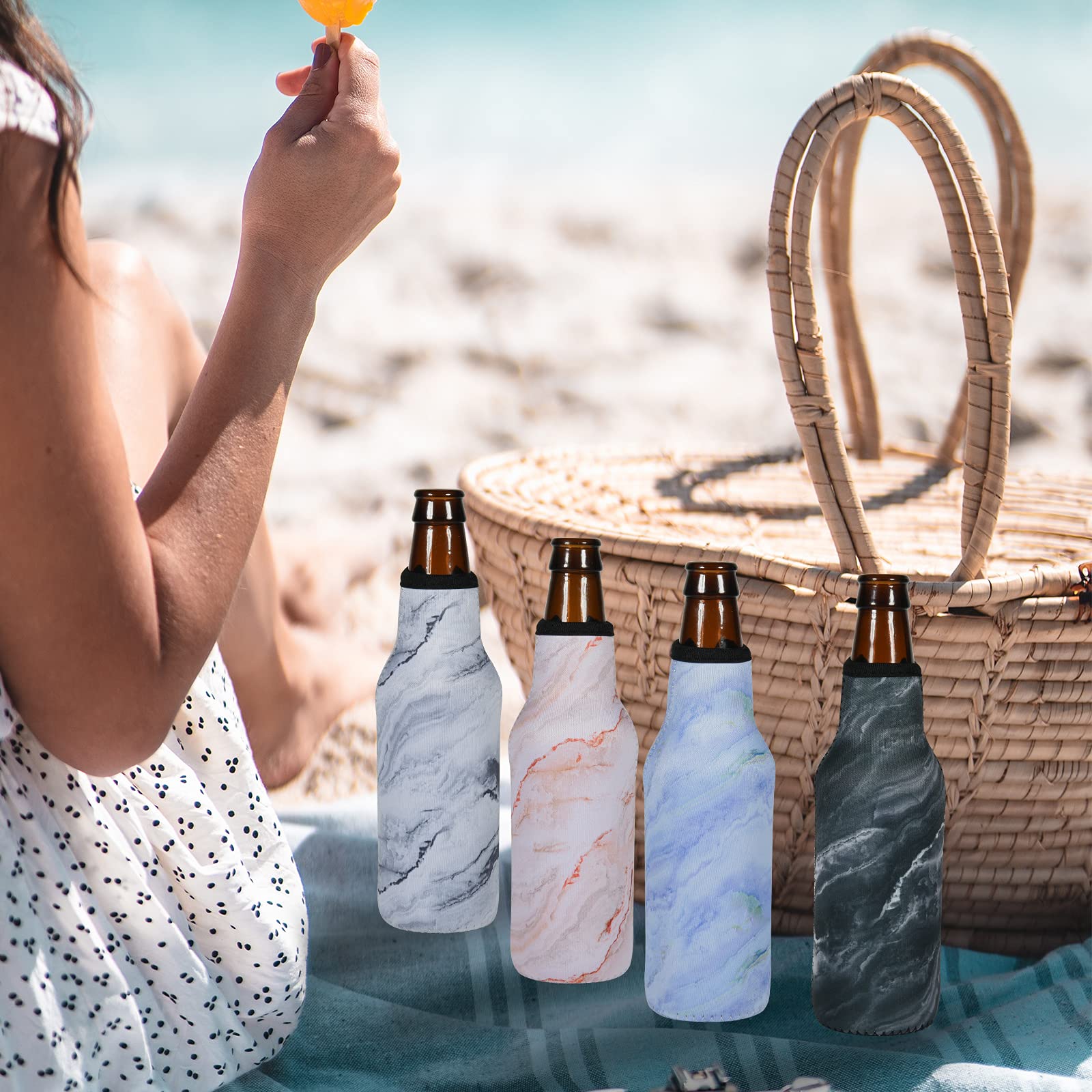 Cosmos color-set sleeve colors help guests identify drinks