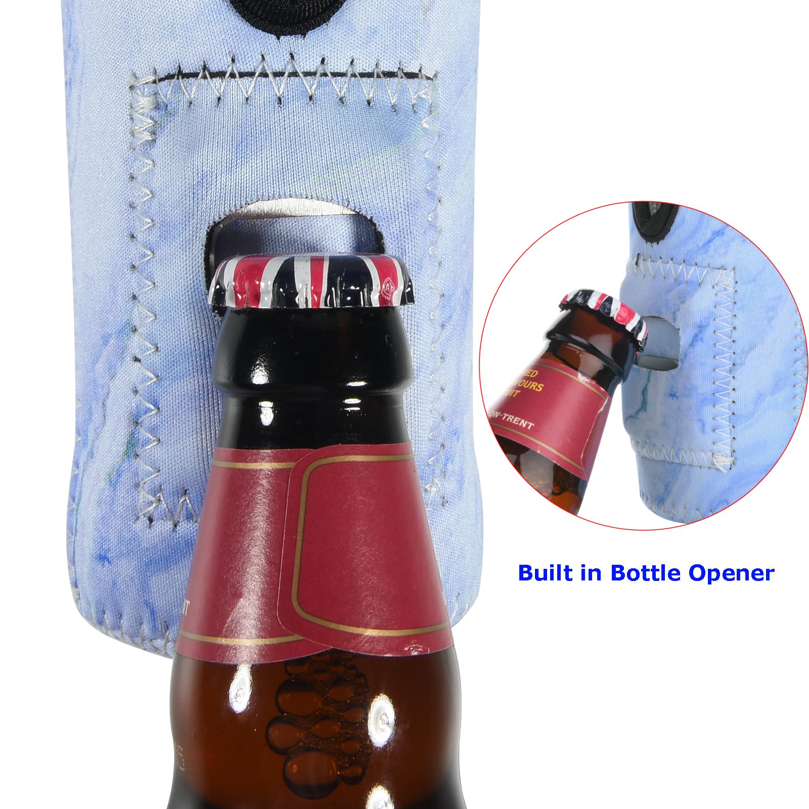 Cosmos zipper design sleeve enables easy slip-on and removal