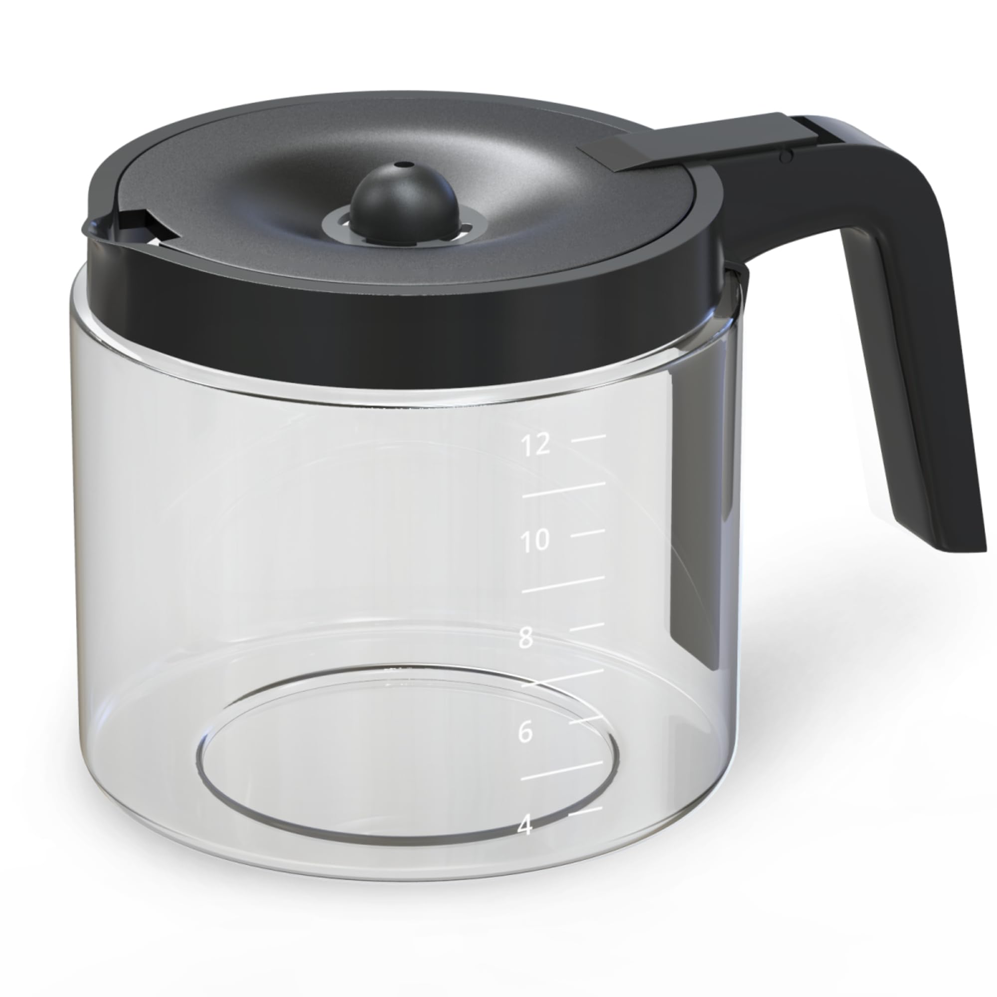 COSPARX 12-cup carafe assembly fits Keurig Duo Single Serve securely for daily use.