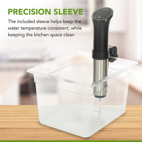 COSPARX compatibility with Anova, Joule, Instant Pot enables flexible cooking options.