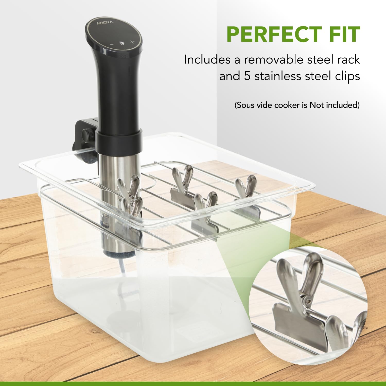 COSPARX neoprene insulation sleeve reduces heat loss during cooking
