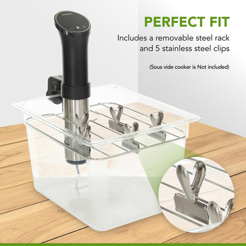 COSPARX neoprene insulation sleeve reduces heat loss during cooking