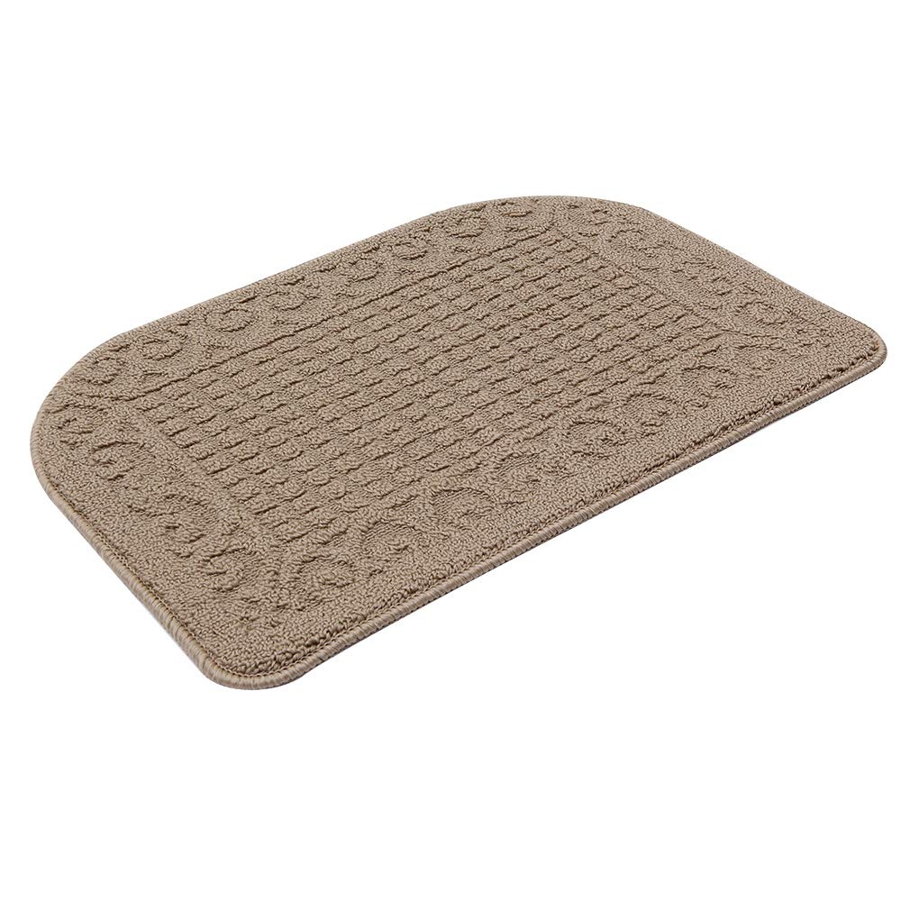 COSY HOMEER anti-slip kitchen mat 27x18 inches with PVC backing for secure footing.