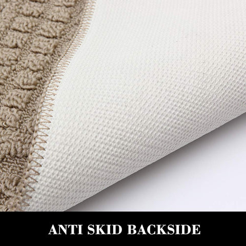 COSY HOMEER beige kitchen mat that complements warm decor and adds comfort.