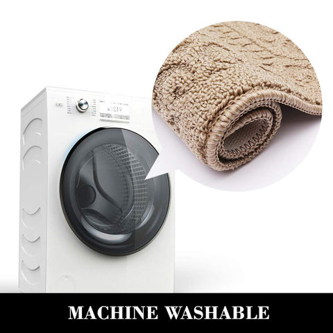 COSY HOMEER durable non-slip kitchen rug that stays in place during prep.