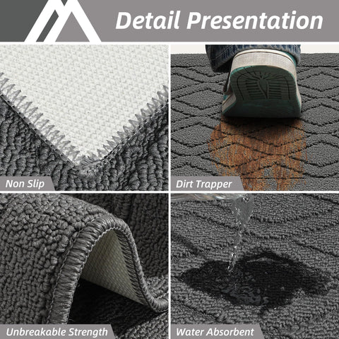 COSY HOMEER machine-washable kitchen mat for easy cleaning after cooking