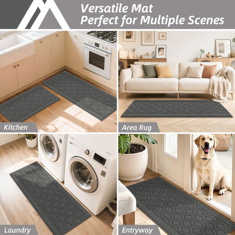 COSY HOMEER soft low-profile kitchen mat for comfortable standing during prep