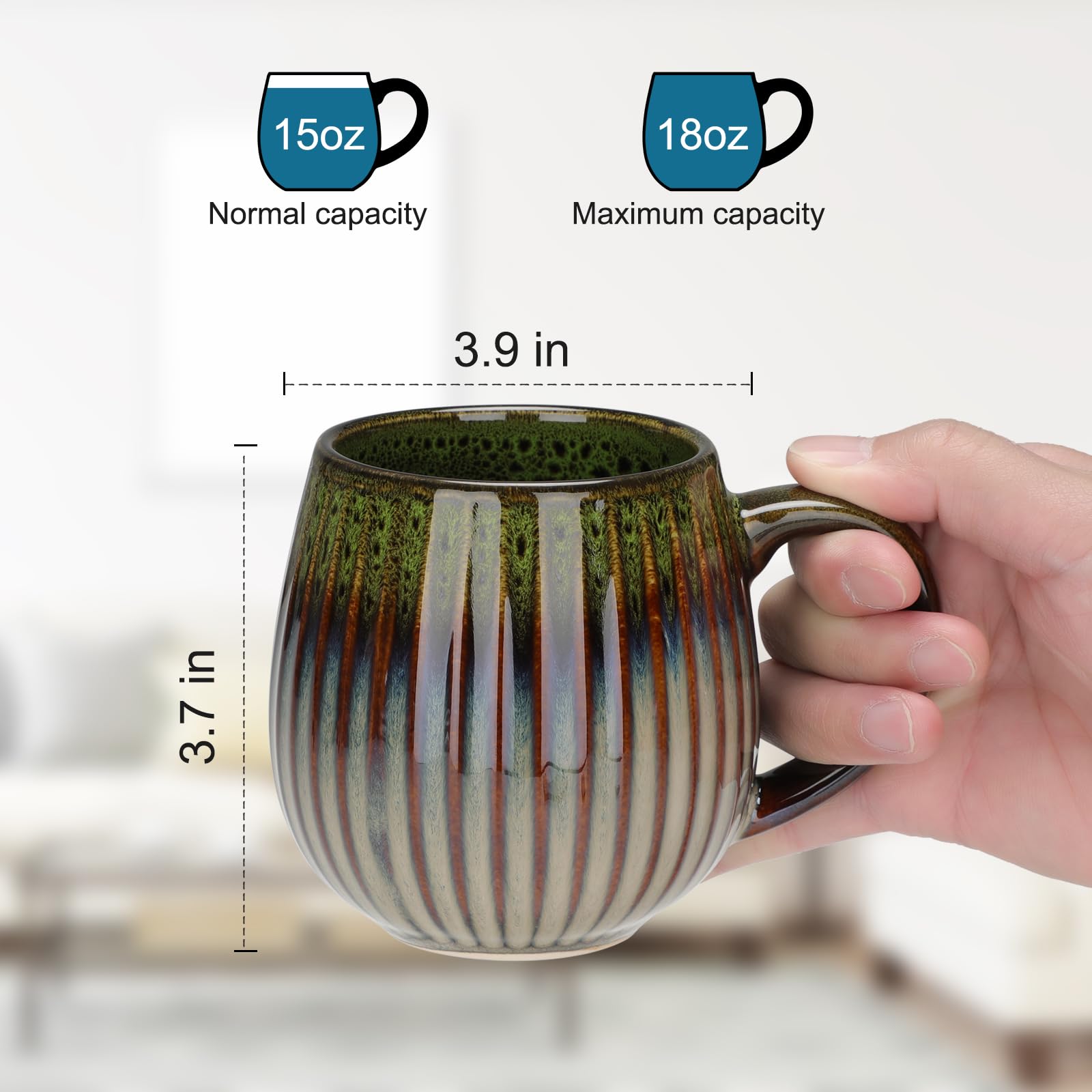 CosyCorner 17 oz capacity mug ideal for coffee or tea enjoyment