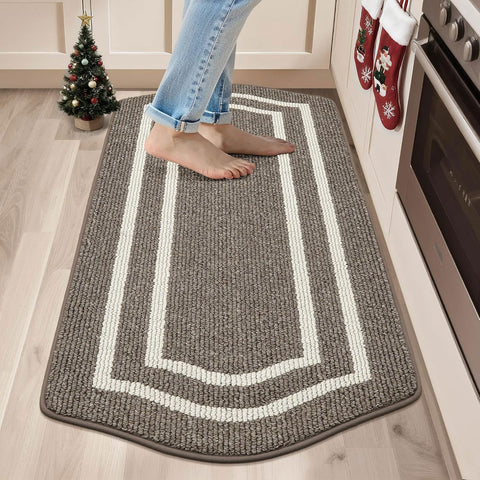 COSY HOMEER long kitchen mat at the sink with non-slip protection.