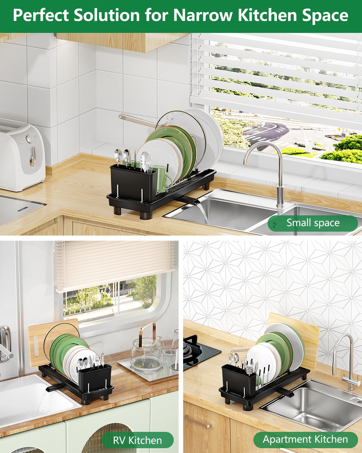 CosyPic silicone-coated plate grates protect dinnerware from scratches