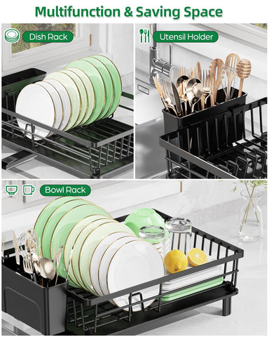 CosyPic smart drainage lines guide water to the sink, speeding air-drying.