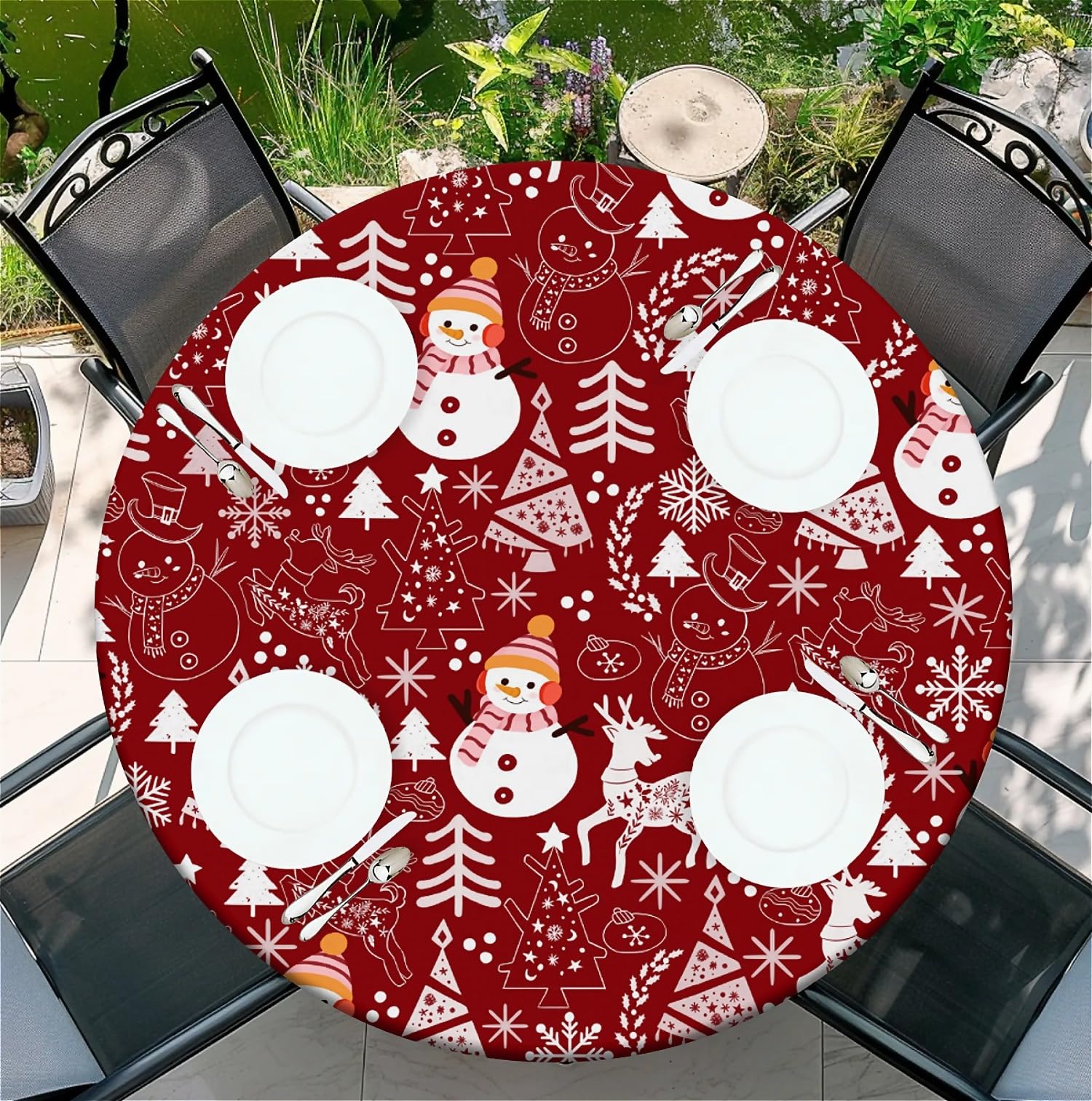 COTAIL versatile round tablecloth suitable for events and gatherings.