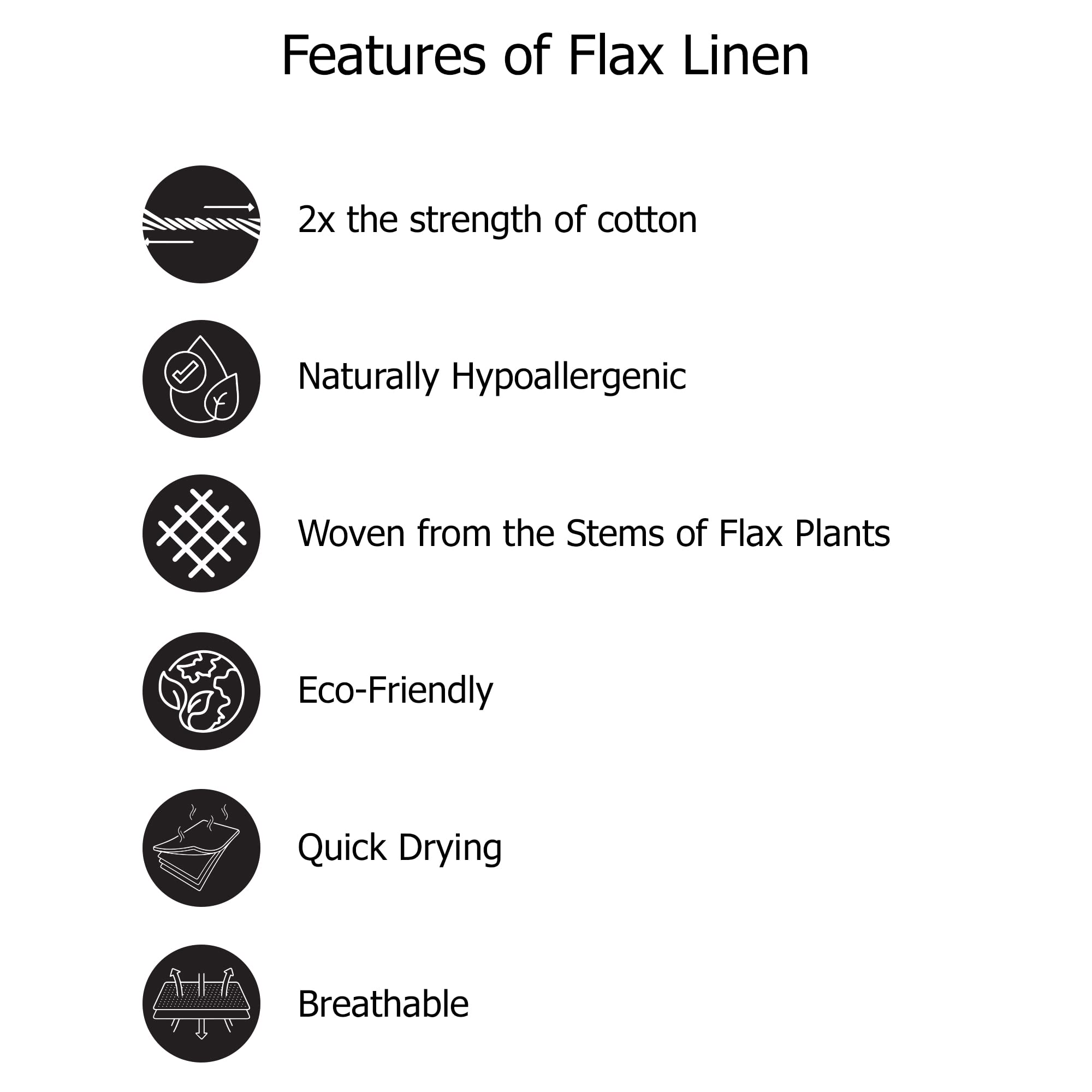 COTTON CRAFT napkins easy to care for on gentle cycles