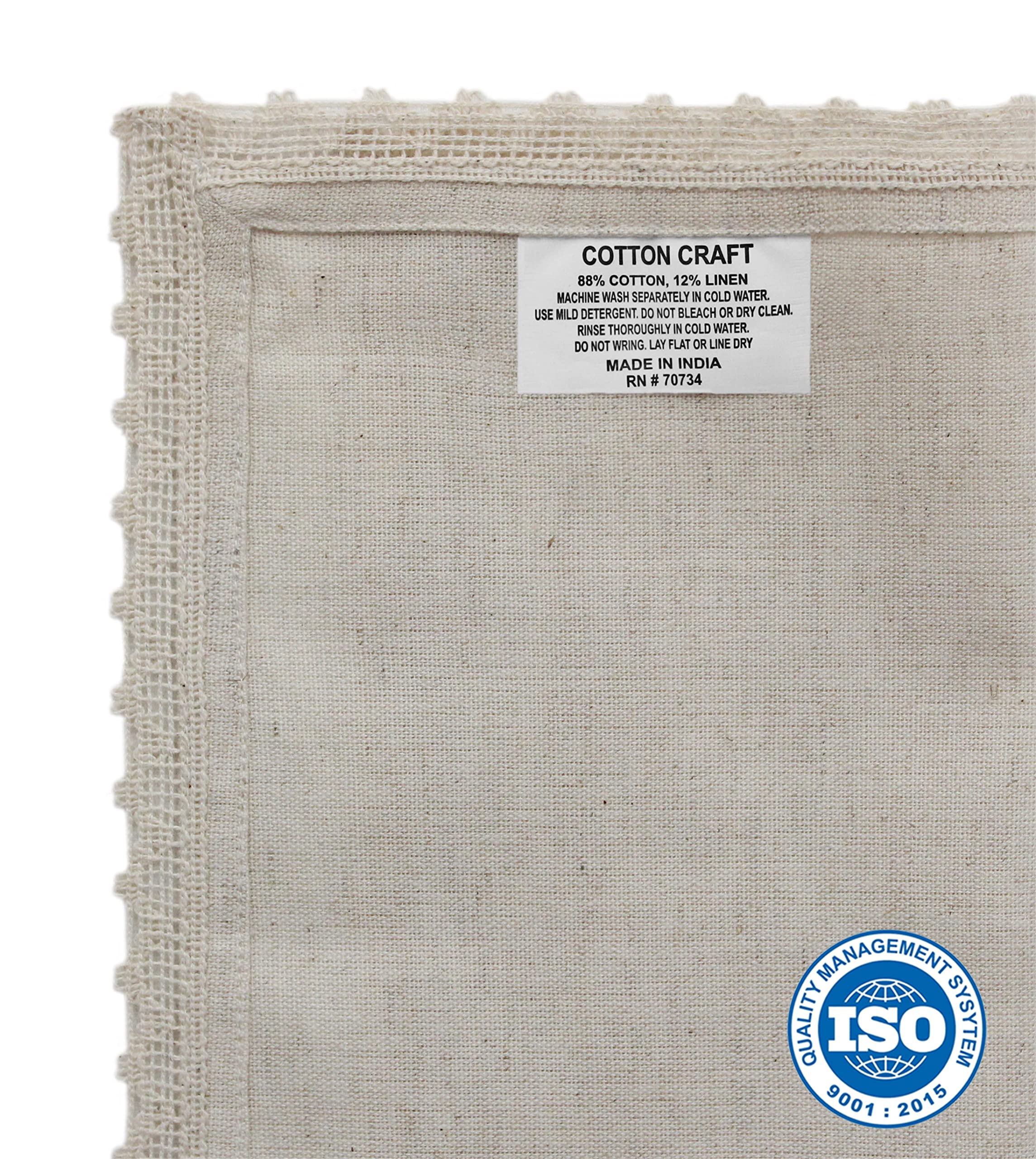 COTTON CRAFT oversized 20x20 linen napkins for holiday meals