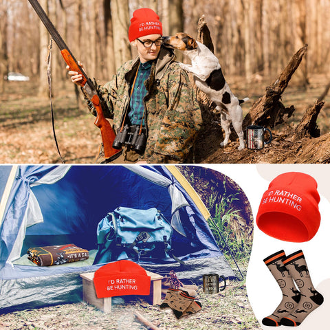 Cotwinter gift box with deer hunting set is beautifully presented and practical
