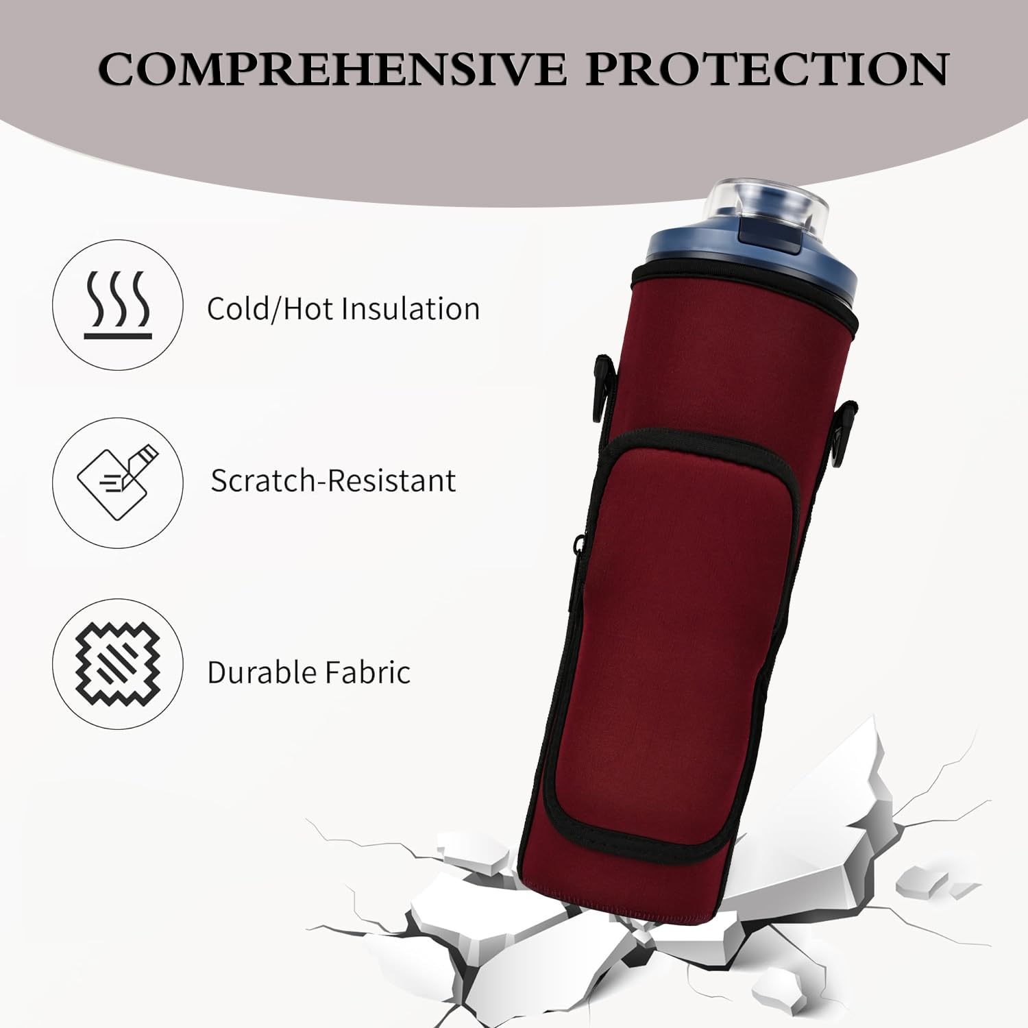 CouldyCasi Ninja Blast Max bag adjustable shoulder strap for easy carrying