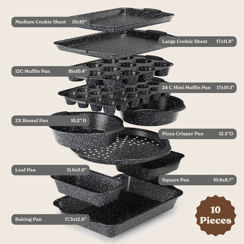 Country Kitchen large nonstick baking pan designed for cookies and sheet cakes.