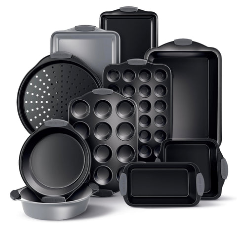 Country Kitchen nonstick stackable bakeware set large pan for easy release and cleanup