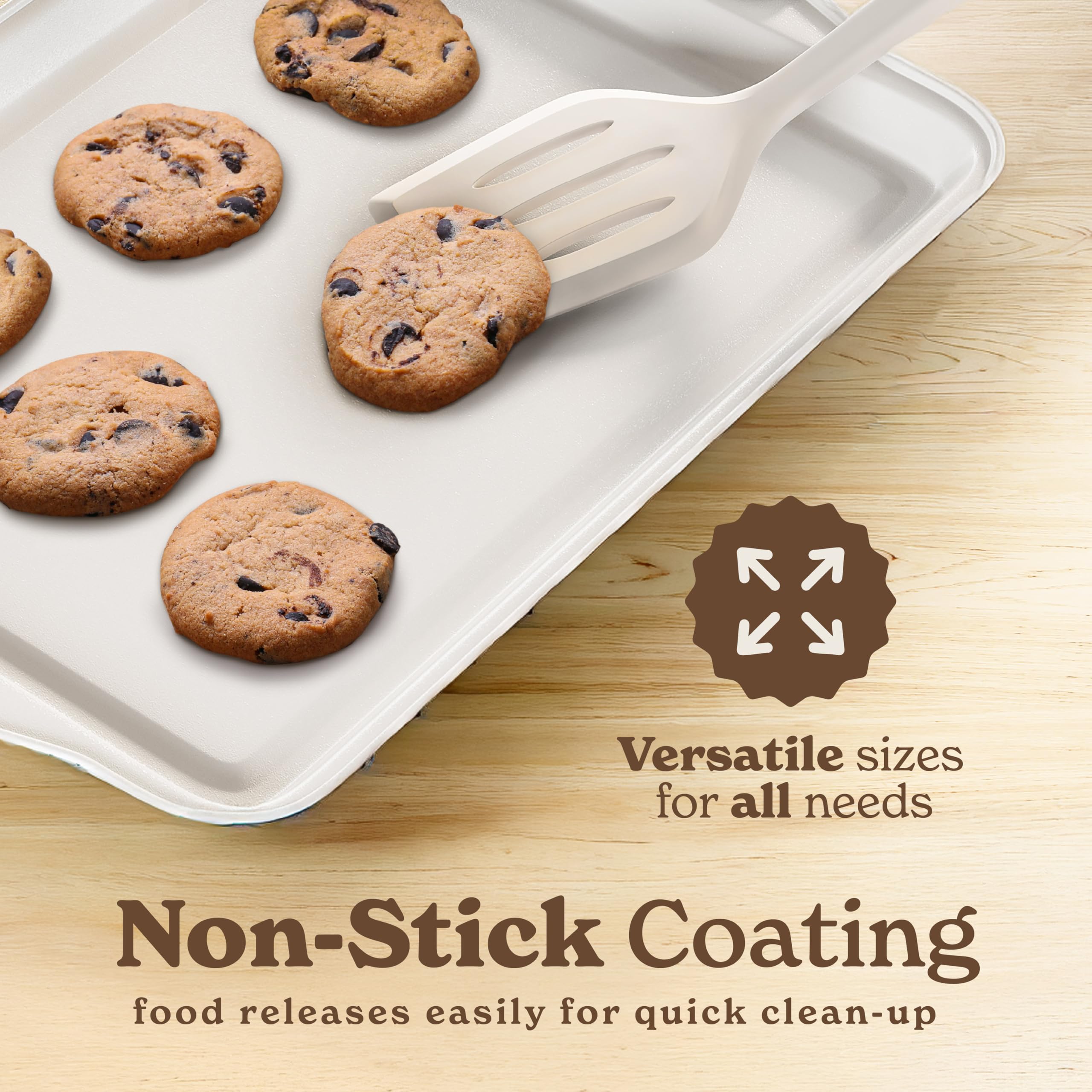 Country Kitchen small nonstick bake pan ensures even baking with effortless cleanup.