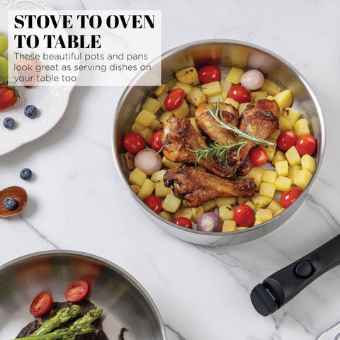 Country Kitchen stackable design saving kitchen space and making storage easy
