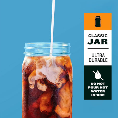 County Line Kitchen mason jar pitcher 2-quart capacity for cold brew
