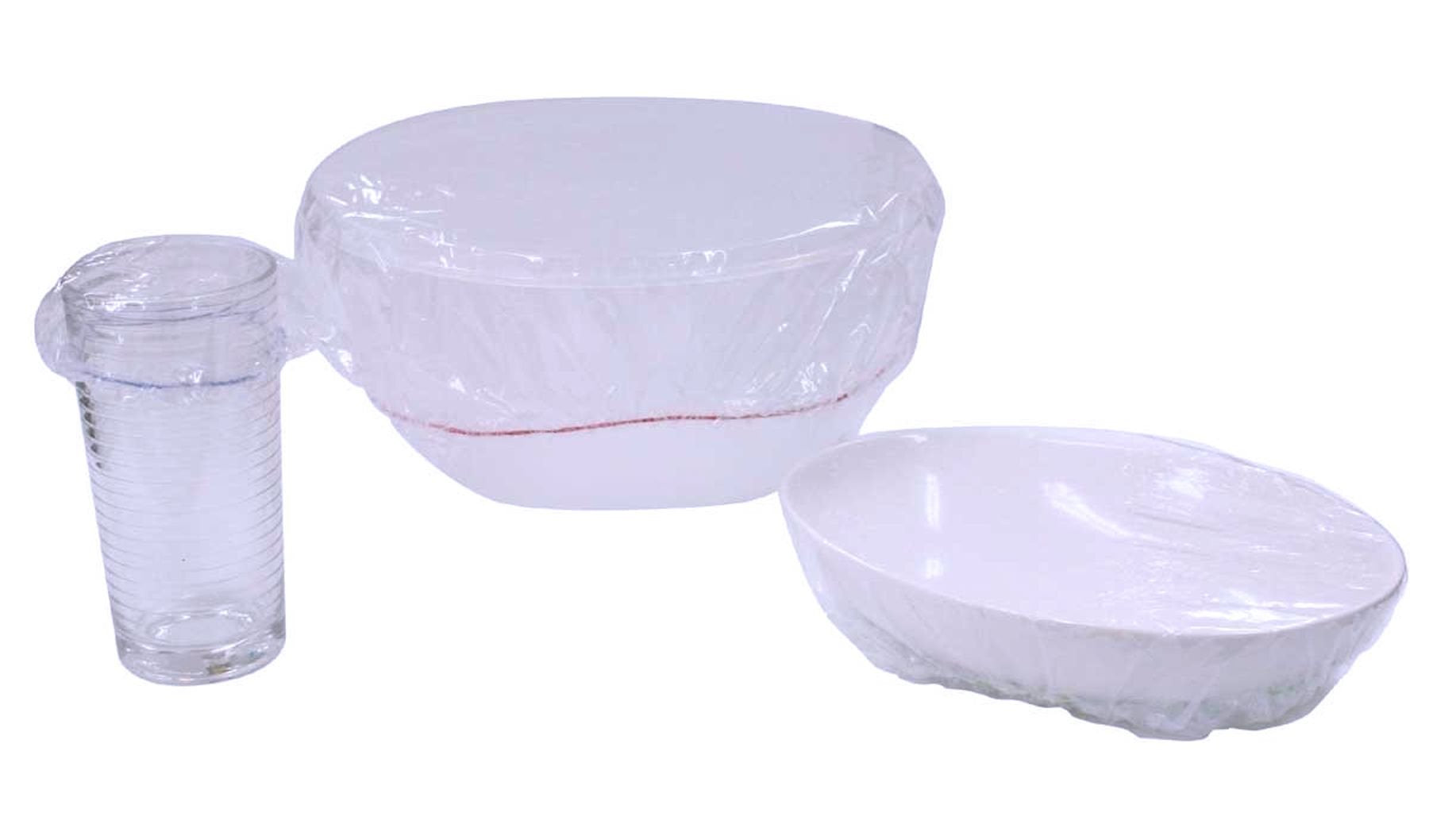 CoverMate microwavable food cover protects food in the microwave while venting steam.