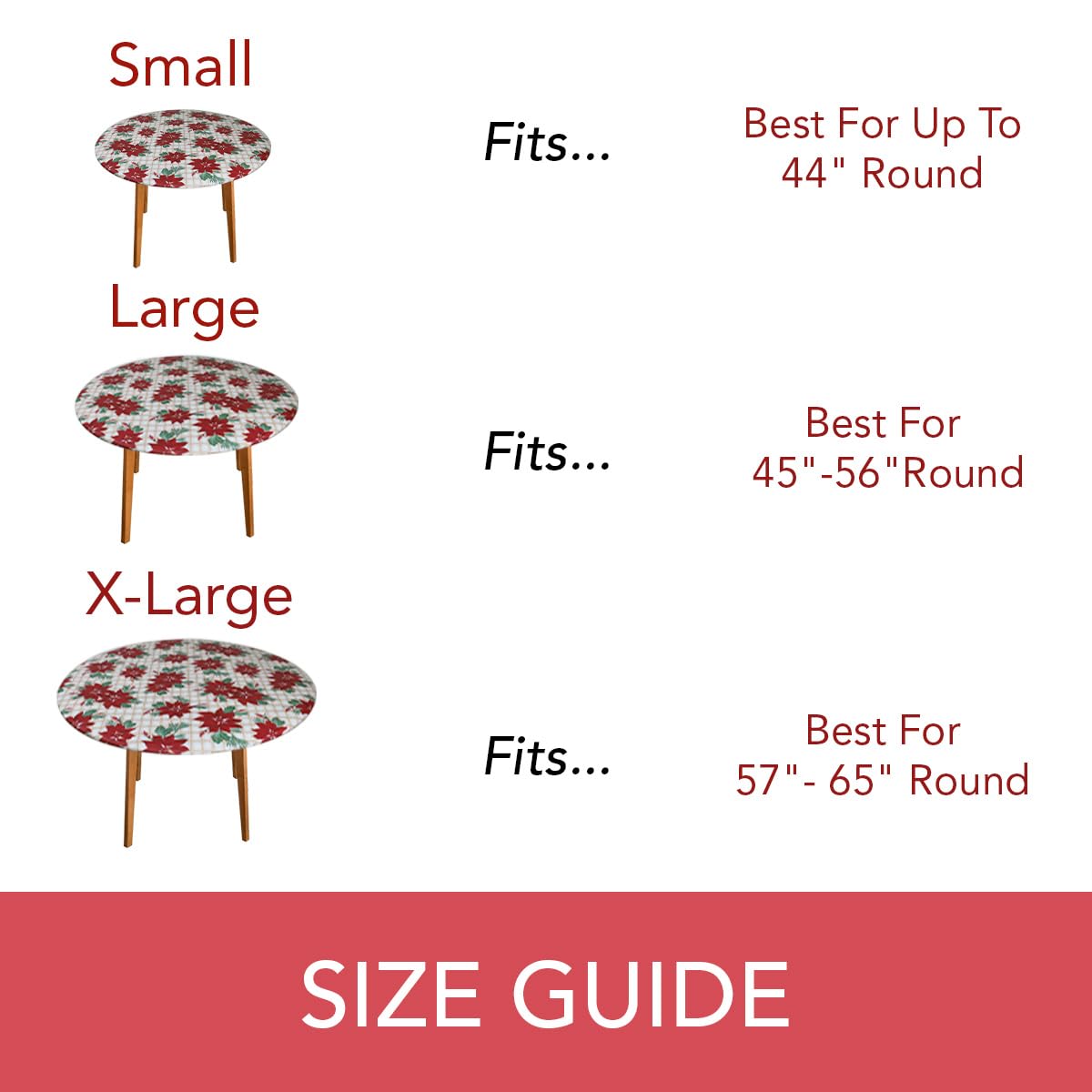 Covers For The Home classic festive design updates any dining space and decor.