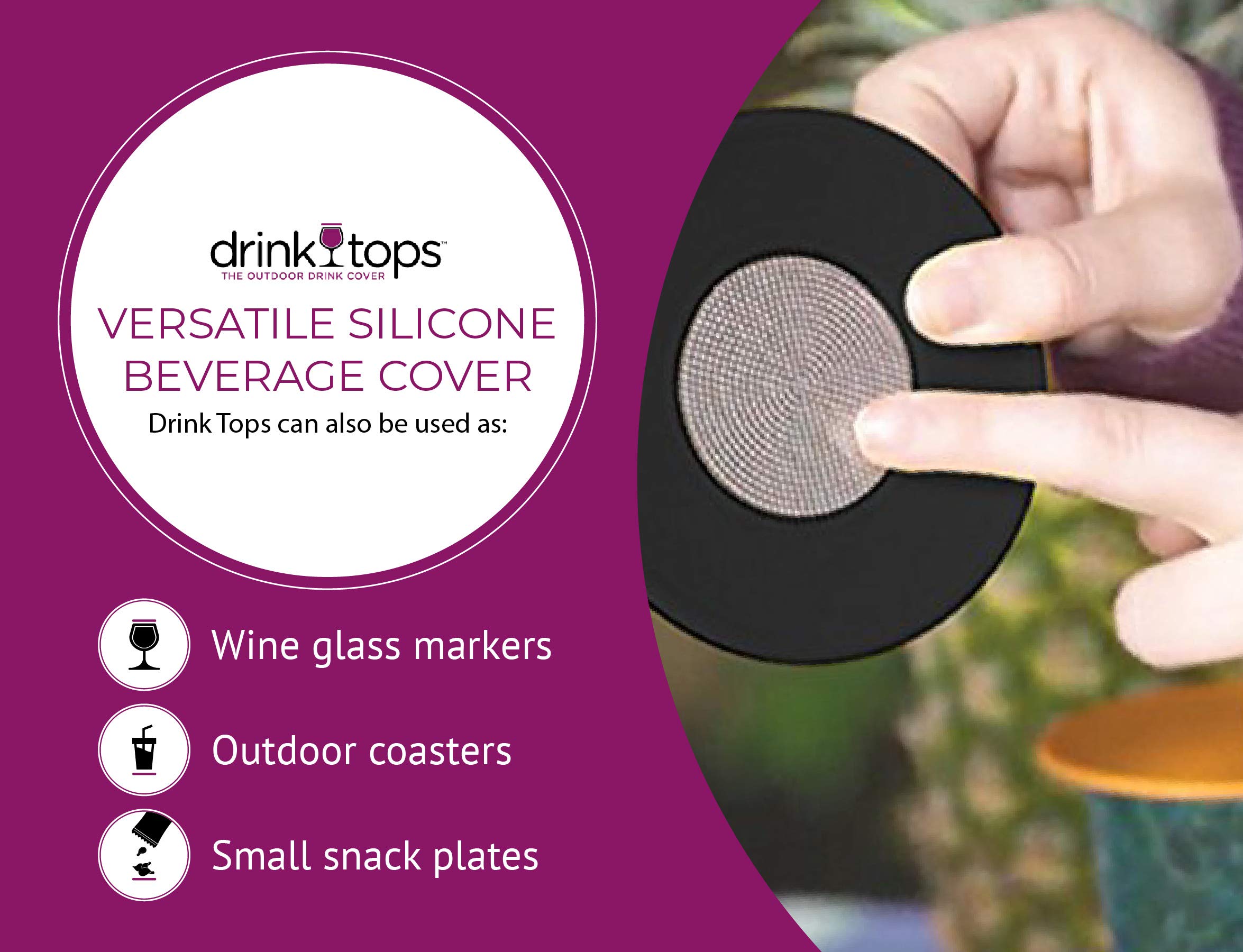 Coverware outdoor wine accessory ideal for picnics and tastings