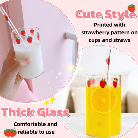 Covzoe four-straw set supports convenient sharing and sipping.