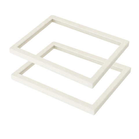 Coward beige velvet glass lid close-up showcasing soft finish and secure fit.