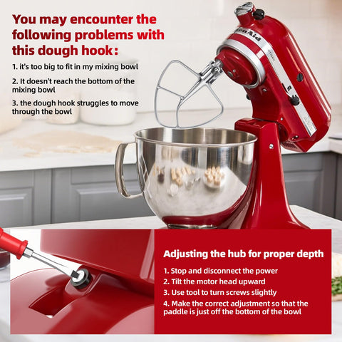 Cowbright food-grade stainless steel paddle safe for ingredient contact